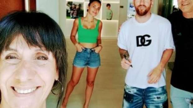 mama y messi sola